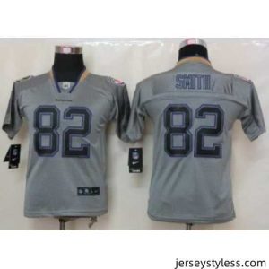 Stunning Nike Baltimore Ravens 82 Torrey Smith Grey Lights Out Elite NFL Jerseys