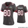 Unique O.J. Howard Buccaneers Pewter Super Bowl Lv Game Jersey
