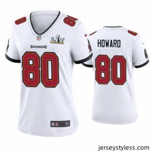 Unique O.J. Howard Buccaneers White Super Bowl Lv Game Jersey