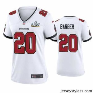 Unique Ronde Barber Buccaneers White Super Bowl Lv Game Jersey