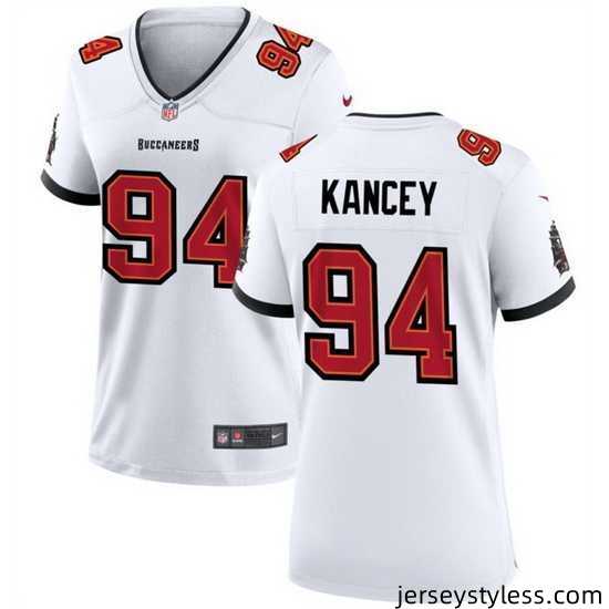 Women-Tampa-Bay-Buccanee-94-Calijah-Kancey-White-2023-Draft-Stitched-Game-Jersey-851854_21760_550X550