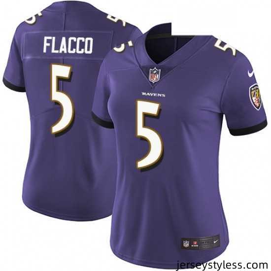Womens-Nike-Baltimore-Ravens-5-Joe-Flacco-Purple-Team-Color-Vapor-Untouchable-Limited-Player-NFL-Jersey-505797_21760_550X550