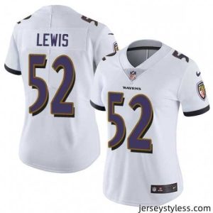 Unique Womens Nike Baltimore Ravens 52 Ray Lewis White Vapor Untouchable Limited Player NFL Jersey