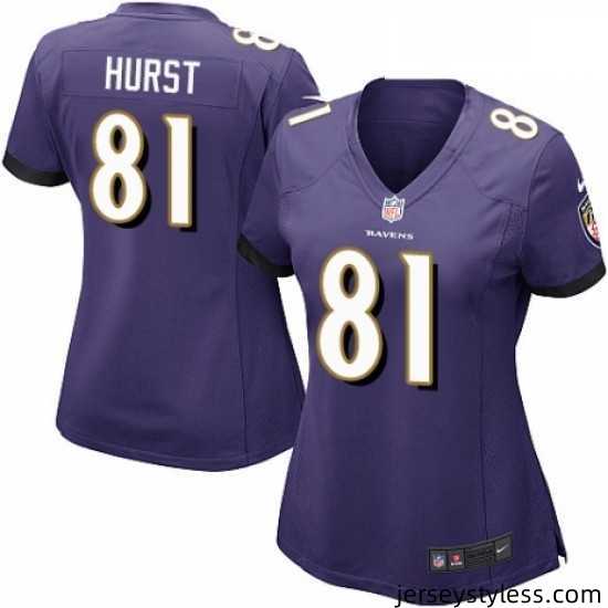Womens-Nike-Baltimore-Ravens-81-Hayden-Hurst-Game-Purple-Team-Color-NFL-Jersey-611883_21760_550X550