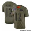 Amazing Baltimore Ravens 12 Jaleel Scott Limited Camo 2019 Salute to Service Football Jersey