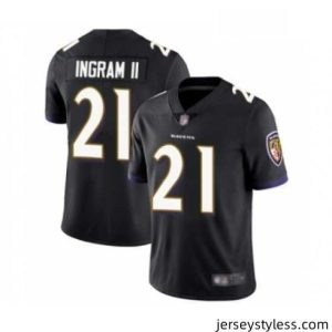 Stylish Baltimore Ravens 21 Mark Ingram II Black Alternate Vapor Untouchable Limited Player Football Jersey