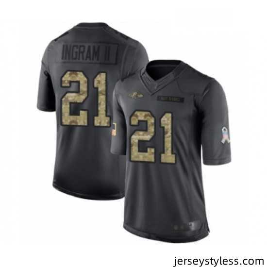 Youth-Baltimore-Ravens-21-Mark-Ingram-II-Limited-Black-2016-Salute-to-Service-Football-Jersey-578186_21761_550X550