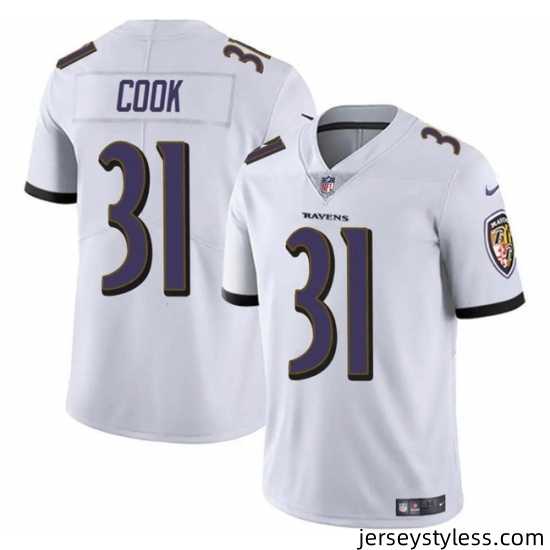 Youth-Baltimore-Ravens-31-Dalvin-Cook-White-Stitched-Jersey-873551_21761_550X550