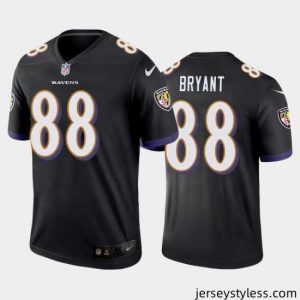 Stunning Baltimore Ravens Dez Bryant Black Vapor Untouchable Limited Jersey