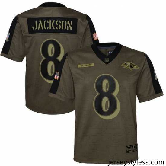 Youth-Baltimore-Ravens-Lamar-Jackson-Nike-Olive-2021-Salute-To-Service-Game-Jersey-797088_21761_550X550