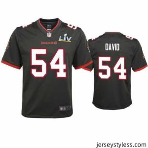 Gorgeous Lavonte David Buccaneers Pewter Super Bowl Lv Game Jersey