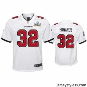Fantastic Mike Edwards Buccaneers White Super Bowl Lv Game Jersey