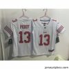 Amazing Nike 49ers 13 Brock Purdy White Vapor Limited Jersey