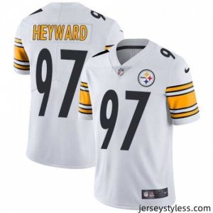 Fantastic Nike Steelers #97 Cameron Heyward White Stitched NFL Limited Rush Jersey