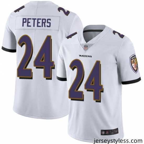 Youth-Ravens-24-Marcus-Peters-White-Stitched-Football-Vapor-Untouchable-Limited-Jersey-726003_21761_550X550