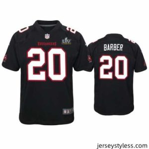 Unique Ronde Barber Buccaneers Black Super Bowl Lv Game Fashion Jersey