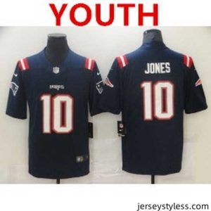 Impressive new england patriots 10 mac jones navy 2021 draft vapor limited jersey