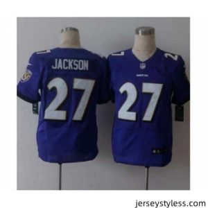 Gorgeous nike nfl jerseys baltimore ravens 27 jackson purple[Elite][jackson]